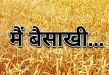 मैं ‘बैसाखी’, मेरी सुनो…. main baisakhi meri suno
