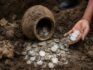 दमोह: घर की खुदाई के दौरान ब्रिटिश काल के चांदी के सिक्के मिले British period silver coins found during excavation