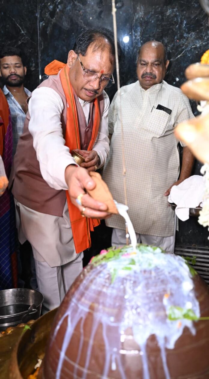 CM Sai Visited Hatkeshwar