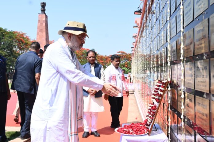Minister Amit Shah at Bastar Minister Amit Shah at Bastar