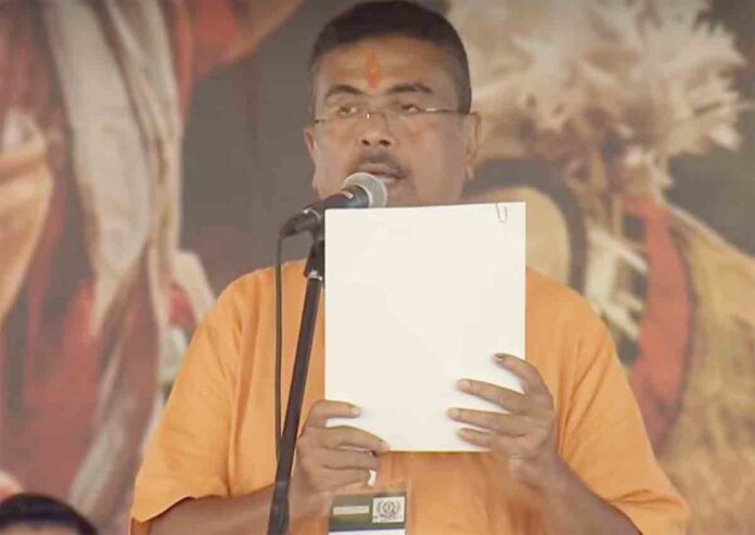 Shubhendu Adhikari oath CM