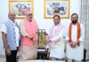 केंद्र-राज्य समन्वय से विकास को मिलेगी नई गति : मुख्यमंत्री विष्णु देव साय CM Sai met Central Minister Giriraj Singh