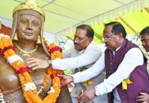 वीरांगना रानी दुर्गावती का शौर्य और बलिदान राष्ट्र की प्रेरणा का अमर स्रोत : मुख्यमंत्री श्री विष्णुदेव साय CM Sai paid tribute to Rani Durgavati