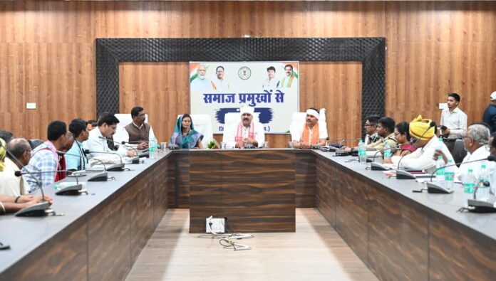 Deputy CM Sharma at Narayanpur