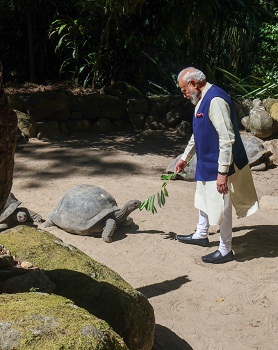 PM Modi at Seychelles