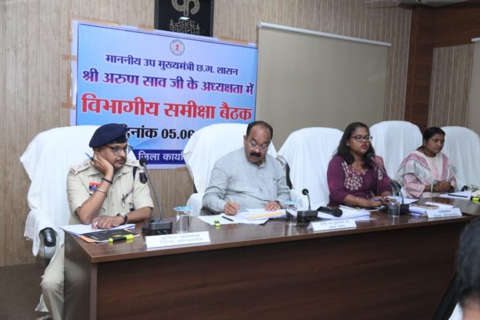 Review Meeting under Minister Sao