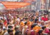 अयोध्या : जेठ माह के पांचवें मंगलवार को हनुमानगढ़ी में आस्था का सैलाब, श्रद्धालुओं ने प्रशासनिक व्यवस्थाओं को सराहा ayodhya