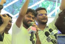 मंत्री धर्मेंद्र प्रधान के इस्तीफे के बाद अभिजीत दिपके ने कहा सारि मांगे पूरी न हो तब तक आंदोलन जारी रहेगा CJP after Education minister Resignation
