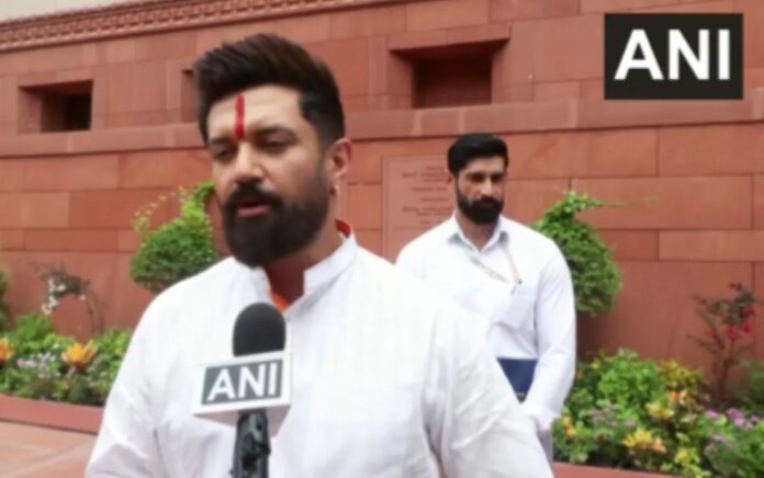 Chirag Paswan Chirag Paswan against opposition and Neet Issue