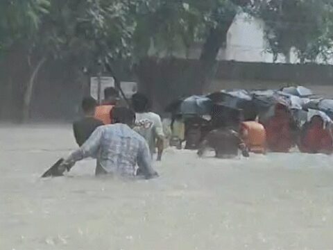 Heavy Rainfall at Bilaspur