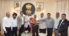 राज्यपाल डेका से निजी विश्वविद्यालयों के पदाधिकारियों ने की भेंट Office bearers of universities