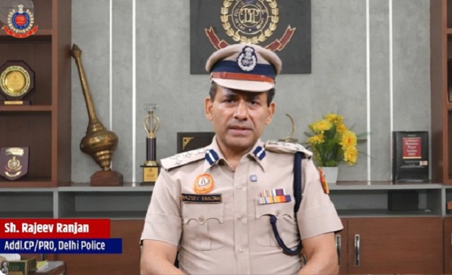 Rajeev Ranjan Delhi Police appealed protesters Delhi Police appealed protesters to maintain peace