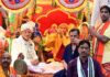 सीएम साय ने दोकड़ा रथयात्रा में निभाई गजपति महाराजा की परंपरा, खींचा भगवान जगन्नाथ का रथ cm say ne dokda rathyatra