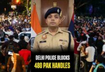 दिल्ली पुलिस का एक्शन, पाकिस्तान से जुड़े 480 सोशल मीडिया हैंडल बंद delhi police ka action