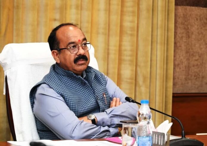 Deputy CM Sao ne vikas karya ki samiksha ki