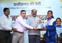 ज्ञानेश्वरी की सफलता से राज्य के युवा लेंगे प्रेरणा, खेलों के लिए तैयार होगा अच्छा वातावरण – अरुण साव Gyaneshwari Yadav silver medal winner