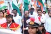 देशभक्ति से ओतप्रोत उत्साह के साथ कांकेर में भव्य तिरंगा यात्रा Kanker Mein Bhavya Tiranga Yatra
