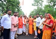 श्रावण के अंतिम सोमवार को अमरकंटक पहुंचे उप मुख्यमंत्री विजय शर्मा Shravan ka Antim Somwar