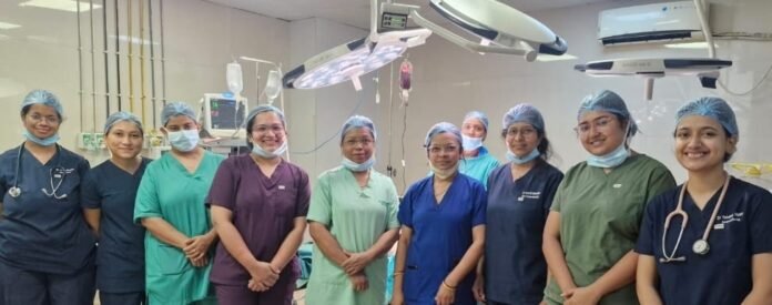 Successful surgery of uterine