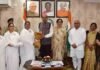 लोक भवन में राज्यपाल रमेन डेका ने मनाया रक्षाबंधन ब्रह्मकुमारी बहनों और बच्चों ने बांधी राखी lok bhavan