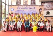 रायपुर के तीसरे दीक्षांत समारोह उपराष्ट्रपति राधाकृष्णन ने में मेधावी छात्रों को बांटे गोल्ड मेडल AIIMS raipur tisre dikshant samaroh
