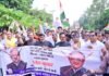CEC ज्ञानेश कुमार के खिलाफ कांग्रेस का बड़ा प्रदर्शन, प्रभारी सुखदेव भगत ने संभाला नेतृत्व CEC Gyanesh Kumar