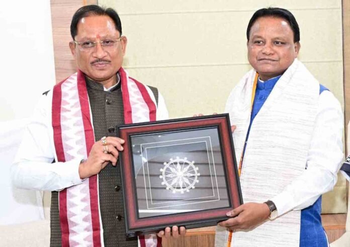 cm say cm mohan majhi ki mulakat