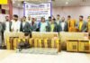 एनएमडीसी बचेली की पहल, 12 ग्राम पंचायतों को टेंट, एलईडी टीवी और साउंड सिस्टम वितरित nmdc bacheli