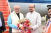 उपराष्ट्रपति राधाकृष्णन का छत्तीसगढ़ की धरा पर आत्मीय अभिनंदन uprashtrapati radhakrishnan