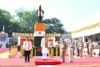 पुलिस स्मृति दिवस पर मुख्यमंत्री ने अमर शहीद जवानों को दी श्रद्धांजलि, शहीद परिवारों का किया सम्मान Police Smriti Divas