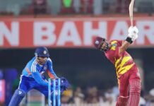 T20 IND vs WI: 250 रनों के कठिन लक्ष्य को वेस्टइंडीज ने आसानी से हासिल किया, भारत को 6 विकेट से हराया T20 IND vs WI