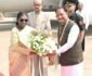 छत्तीसगढ़ के दो दिवसीय दौरे पर राष्ट्रपति द्रौपदी मुर्मु रायपुर पहुंचीं, मुख्यमंत्री साय ने किया भव्य स्वागत chhattisgarh ke do divasiya daure