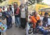 माँ बम्लेश्वरी के दर्शन को जा रहे पदयात्रियों की सेवा में जुटी ‘स्पर्श एक कोशिश’ maa bamleshwari