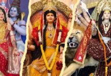 नवरात्र में भक्तिमय हुई राजधानी, देवी मंदिरों और दुर्गा झांकियों में उमड़ रहे श्रद्धालु navratra bhaktimay hui rajdhani