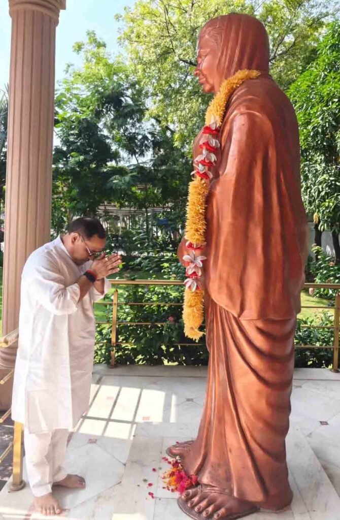rajmata sindhiya : राजमाता सिंधिया का जीवन संगठन और राष्ट्र सेवा का अनुपम आदर्श : कर्मवीर सिंह