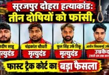 सूरजपुर दोहरा हत्याकांड: कुलदीप साहू समेत तीन दोषियों को फांसी, चौथे को उम्रकैद की सजा; फास्ट ट्रैक कोर्ट का बड़ा फैसला surajpur dohra hatyakand